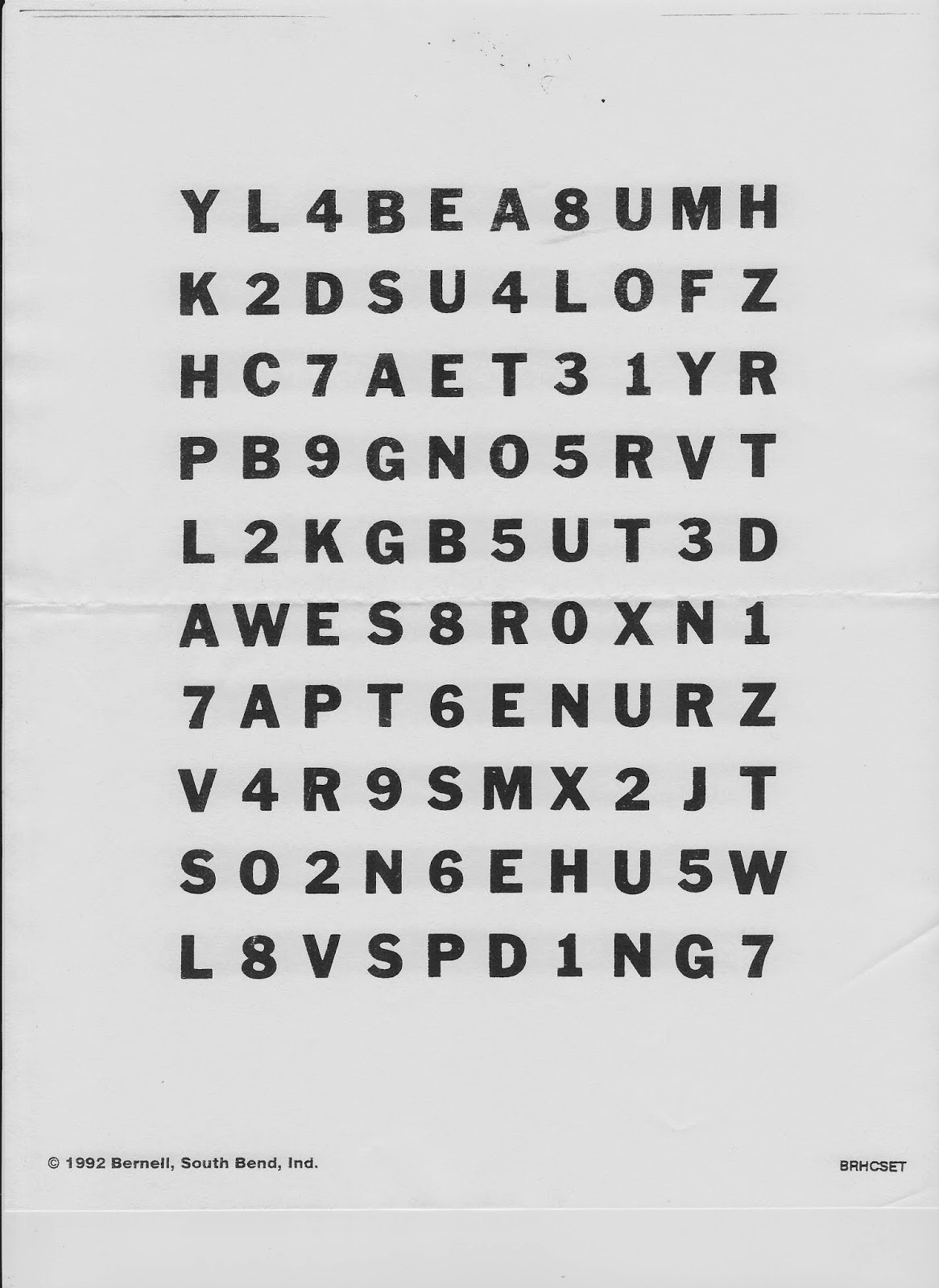 Printable Hart Chart Pdf