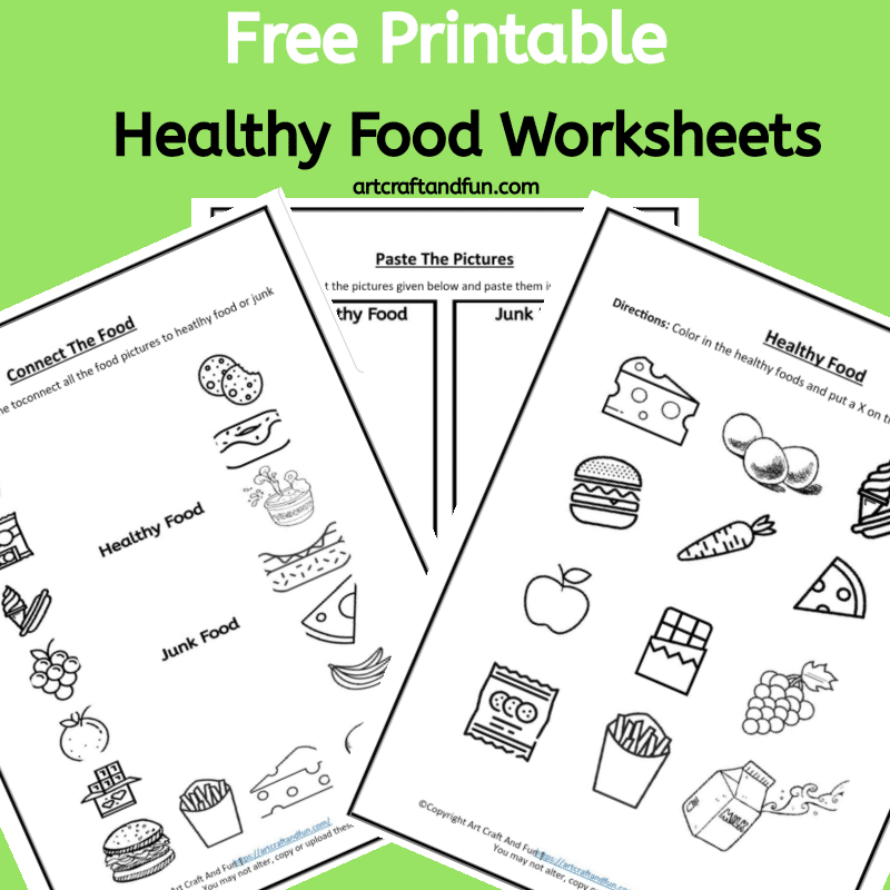Free Printable Healthy Food Worksheets Free Printable Healthy Food Worksheets