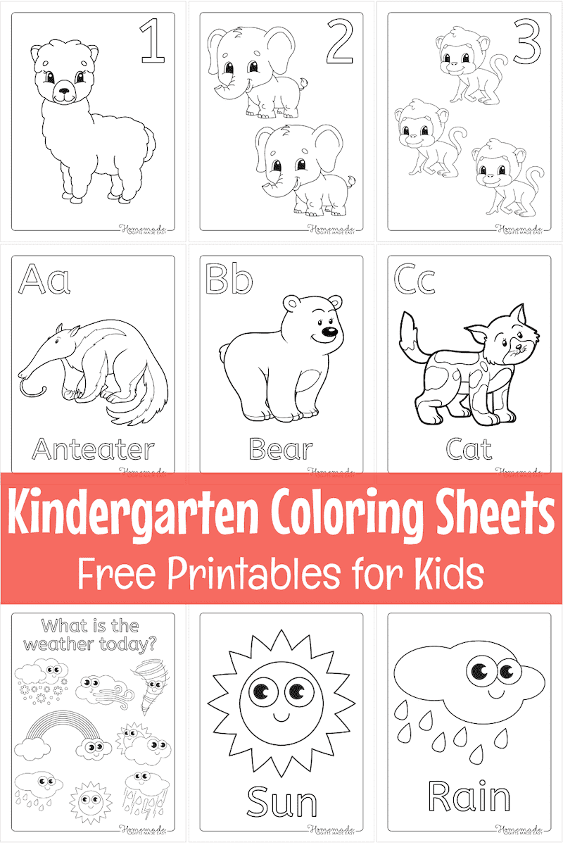 Free Printable Kindergartner Coloring Pages Free Printable Kindergartner Coloring Pages