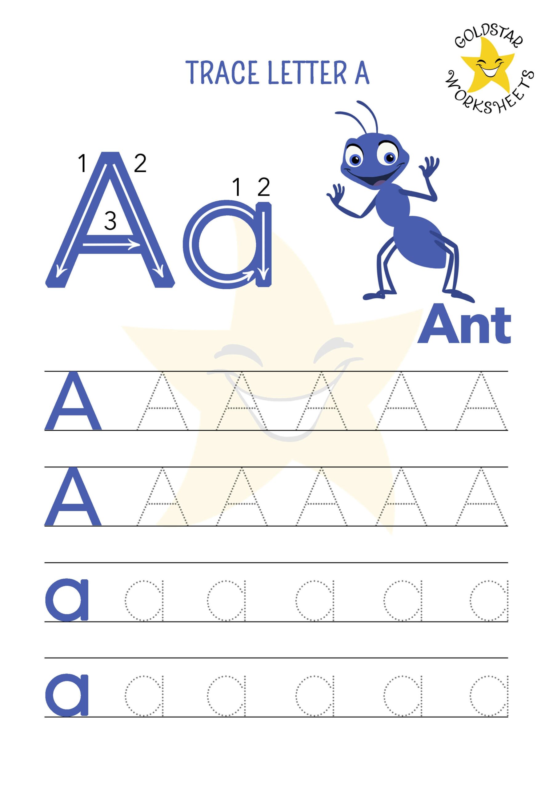 Free Printable Tracing Letters Worksheets Pdf