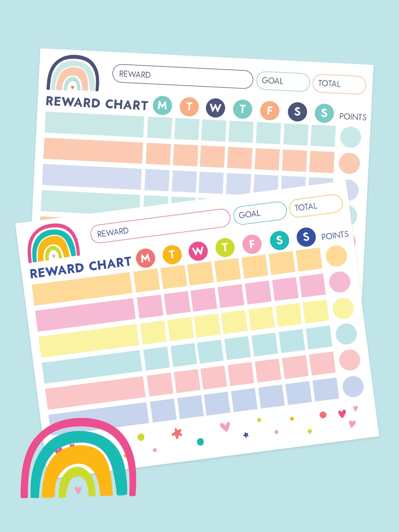 Free Printable Rainbow Reward Chart For Kids Favorite Printables Free Printable Rainbow Reward Chart For Kids Favorite Printables