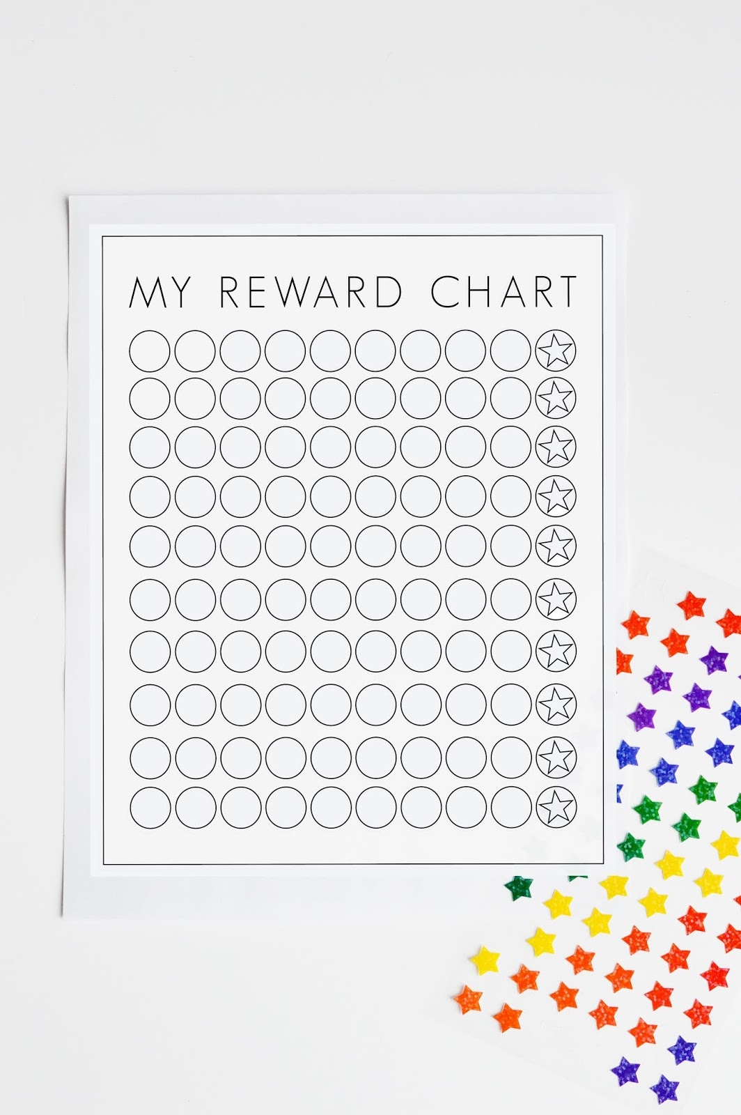 Printable Stars For Reward Charts