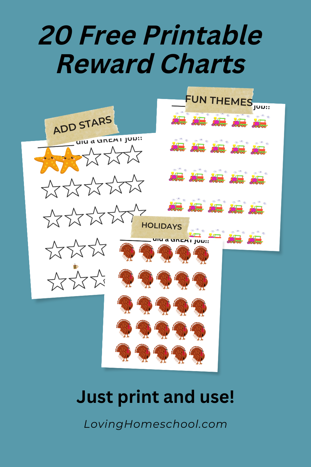 Sticker Chart Printable Free