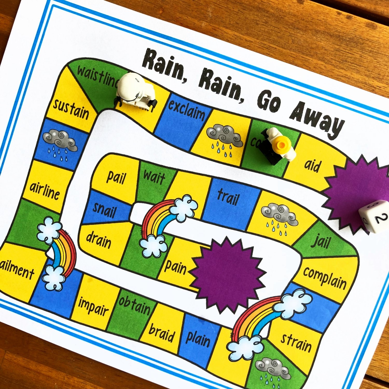 Free Printable Ai And Ay Worksheets