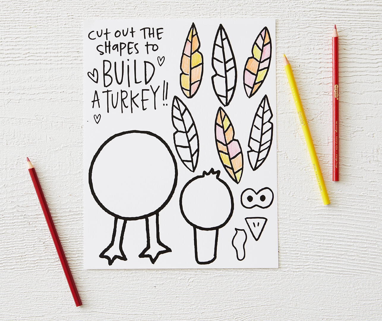 Free Printable Coloring Sheets For Thanksgiving