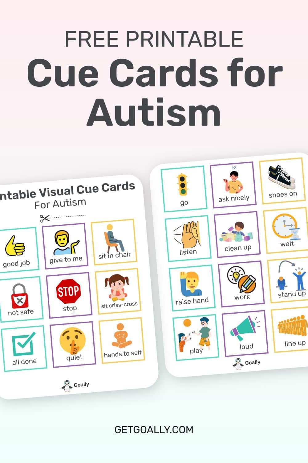 Visual Charts For Autism Printable