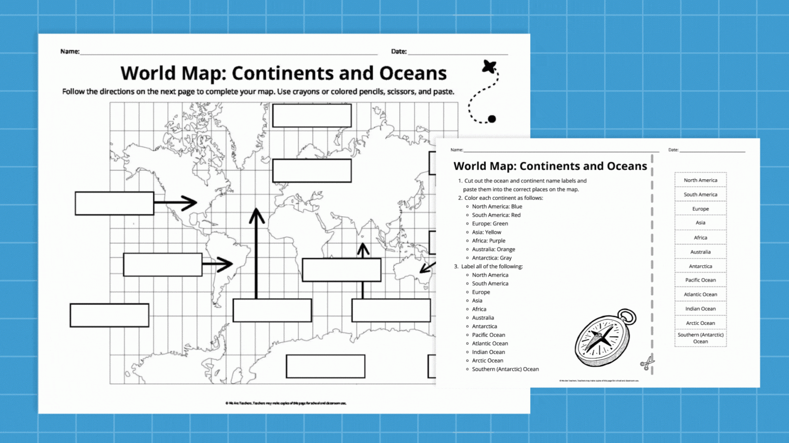 Free Printable World Map Bundle Free Printable World Map Bundle