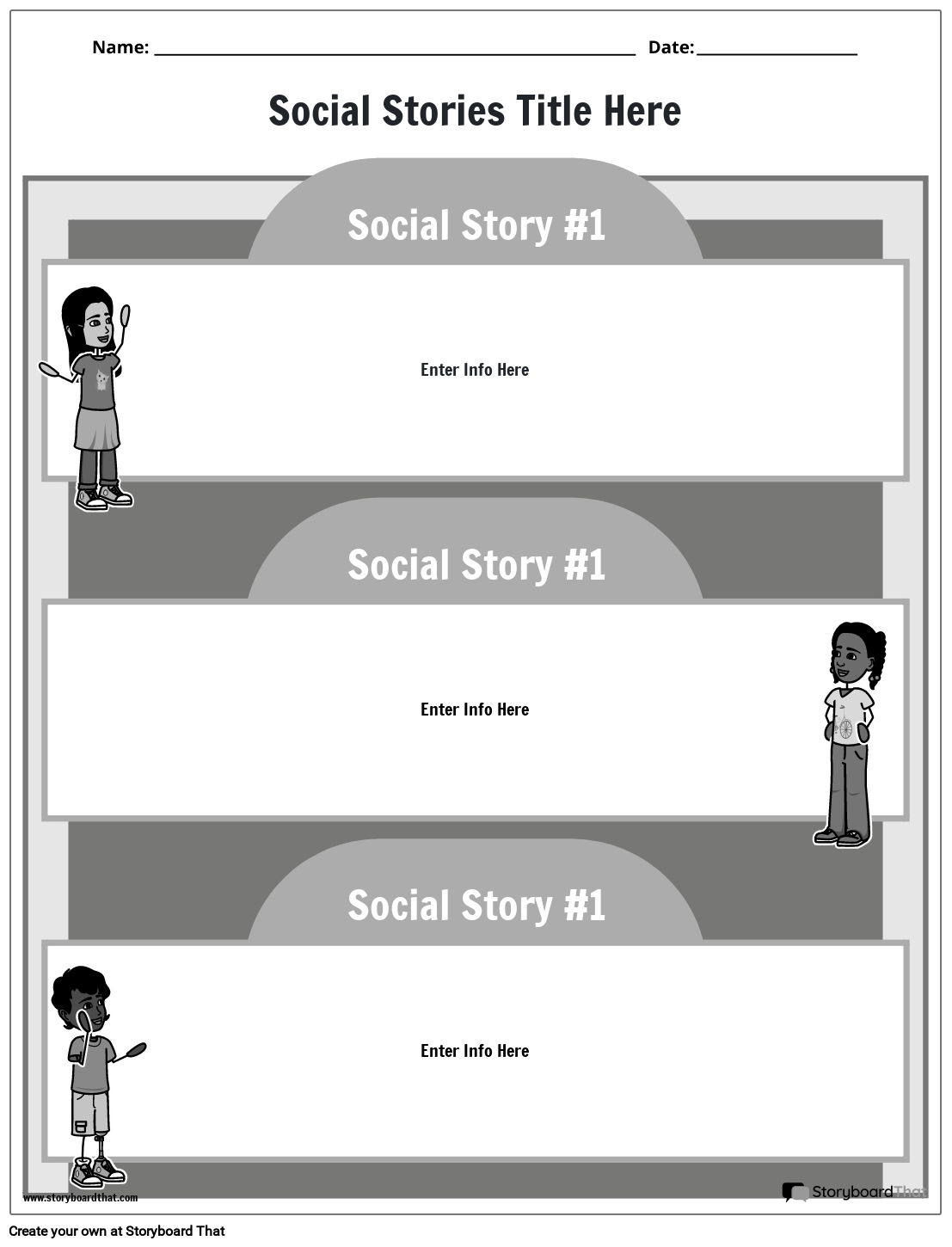 Free Printable Social Stories Worksheets