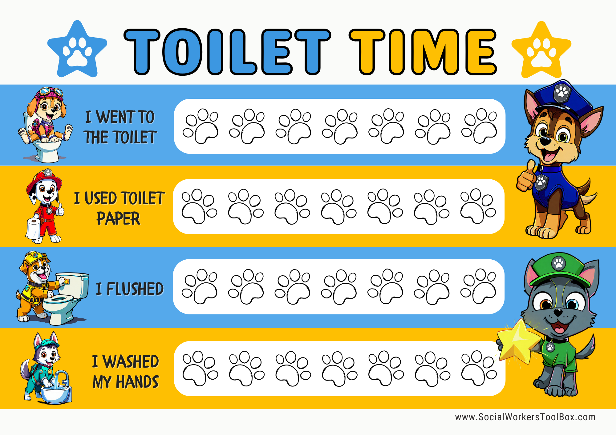 Printable Potty Sticker Chart Free Printable Potty Sticker Chart Free