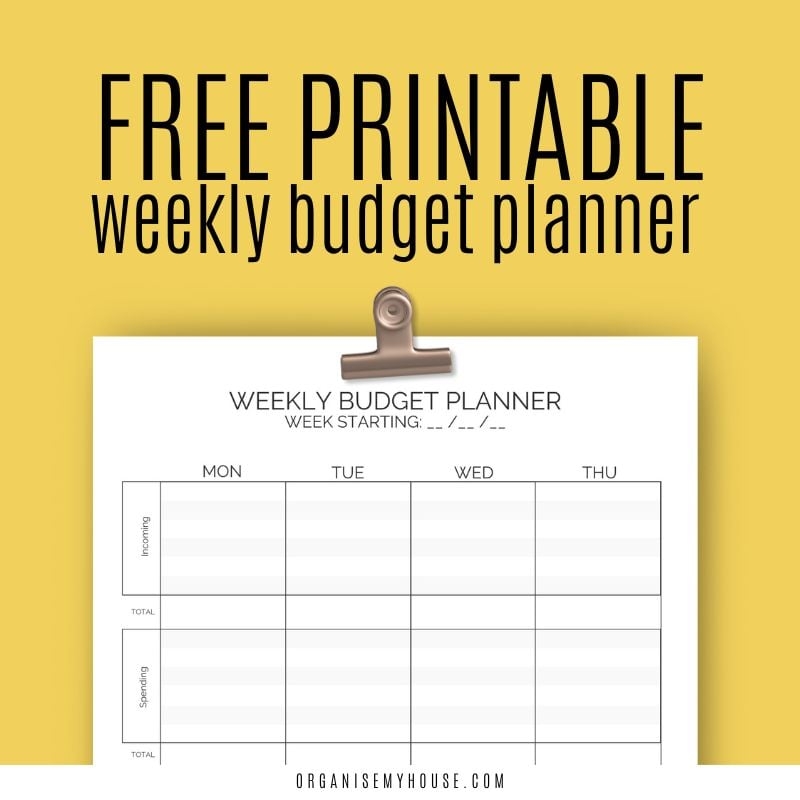 Free Weekly Budget Template Printable Pdf A4 And Letter Free Weekly Budget Template Printable Pdf A4 And Letter
