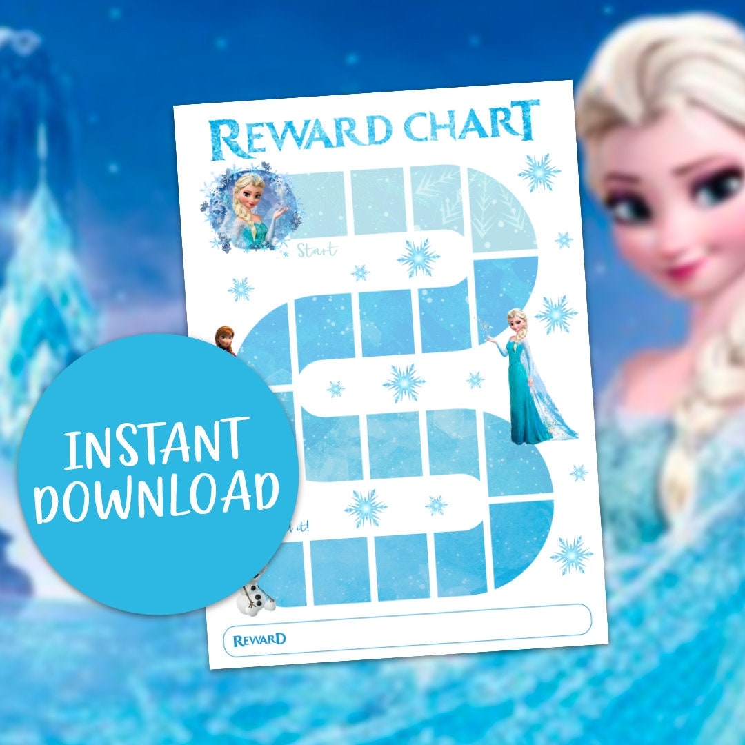Frozen Reward Sticker Chart Instant Download Motivational Wall Chart Etsy Frozen Reward Sticker Chart Instant Download Motivational Wall Chart Etsy