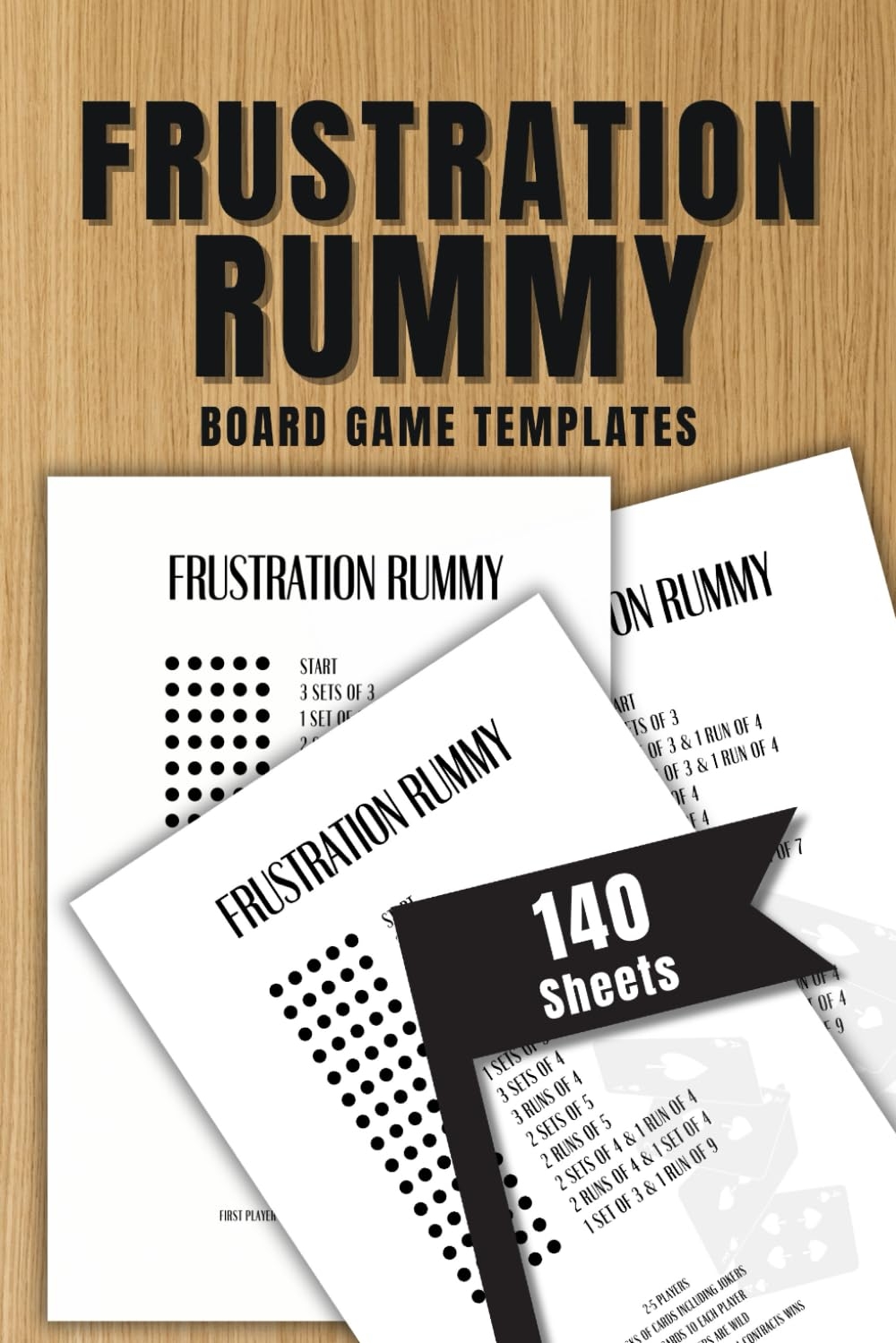 Frustration Rummy Template Sheets 140 Templates For Frustration 