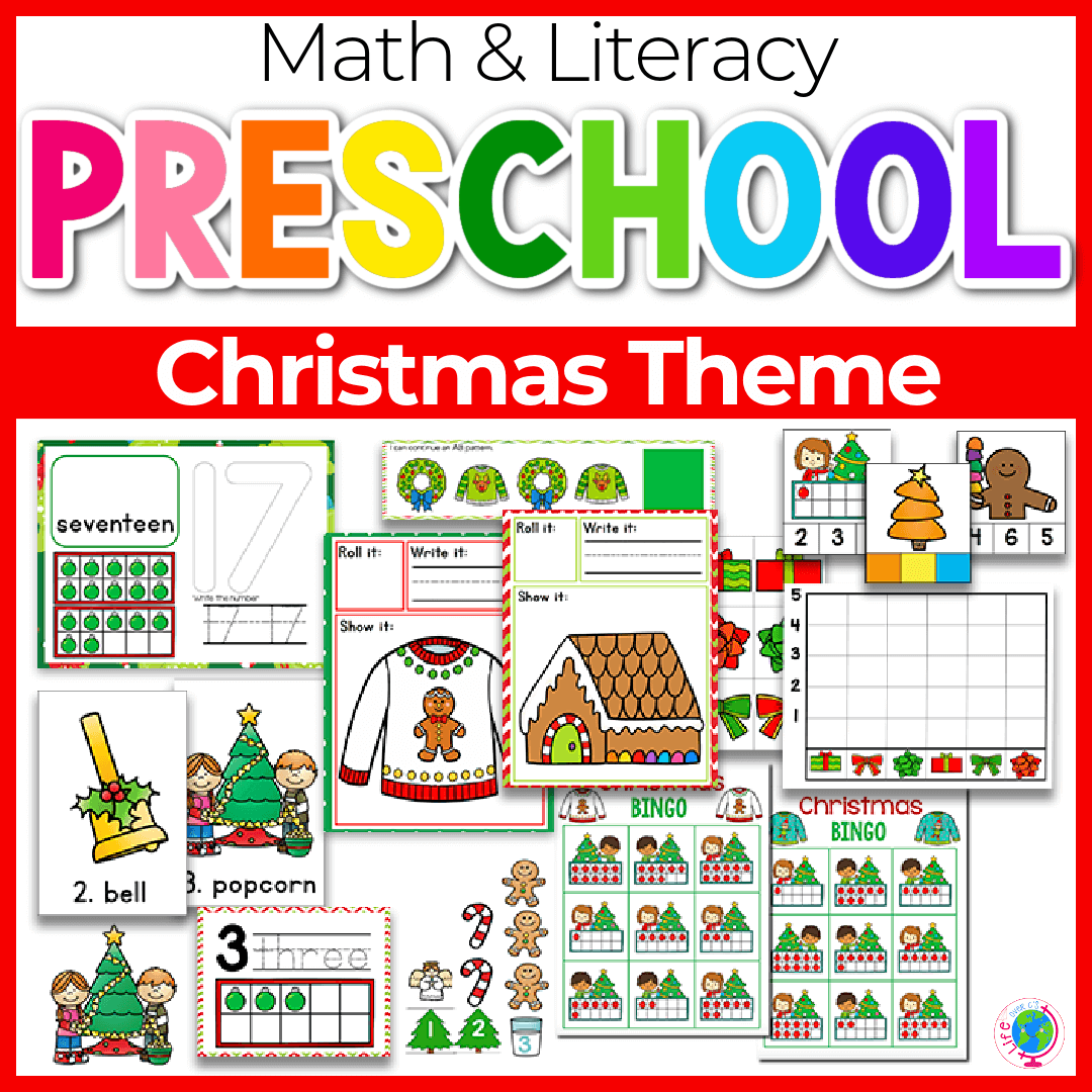 Christmas Printable Worksheets Preschool