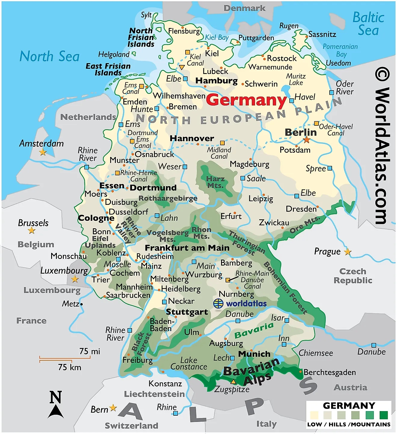 Germany Maps Facts World Atlas Germany Maps Facts World Atlas