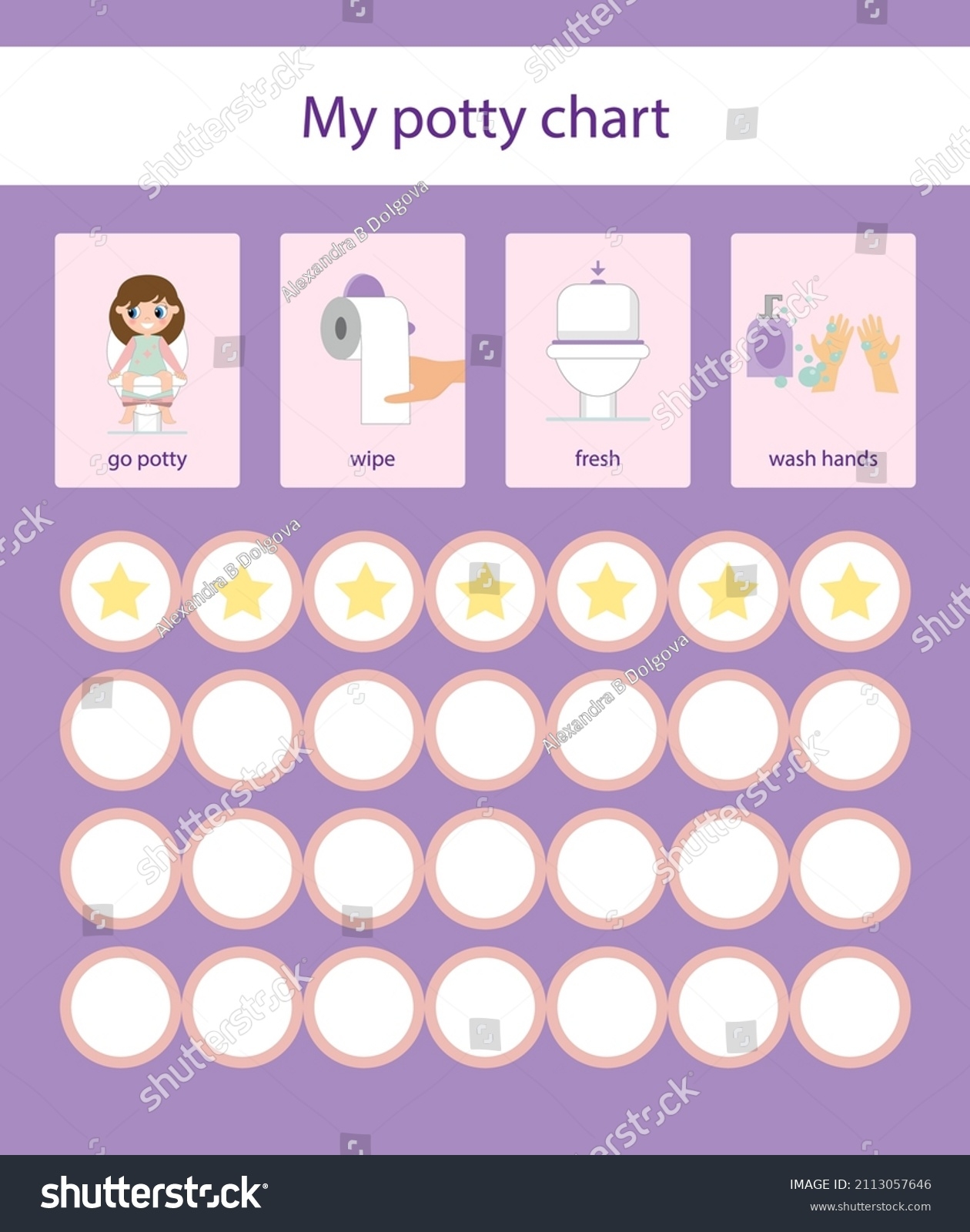Girl Potty Chart Potty Training Chart Stock Vector Royalty Free 2113057646 Shutterstock Girl Potty Chart Potty Training Chart Stock Vector Royalty Free 2113057646 Shutterstock