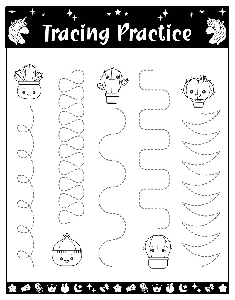 Give Your Child A Head Start In Learning With This Amazing Big Letter Number Shape Tracing Book Made By Teachers
