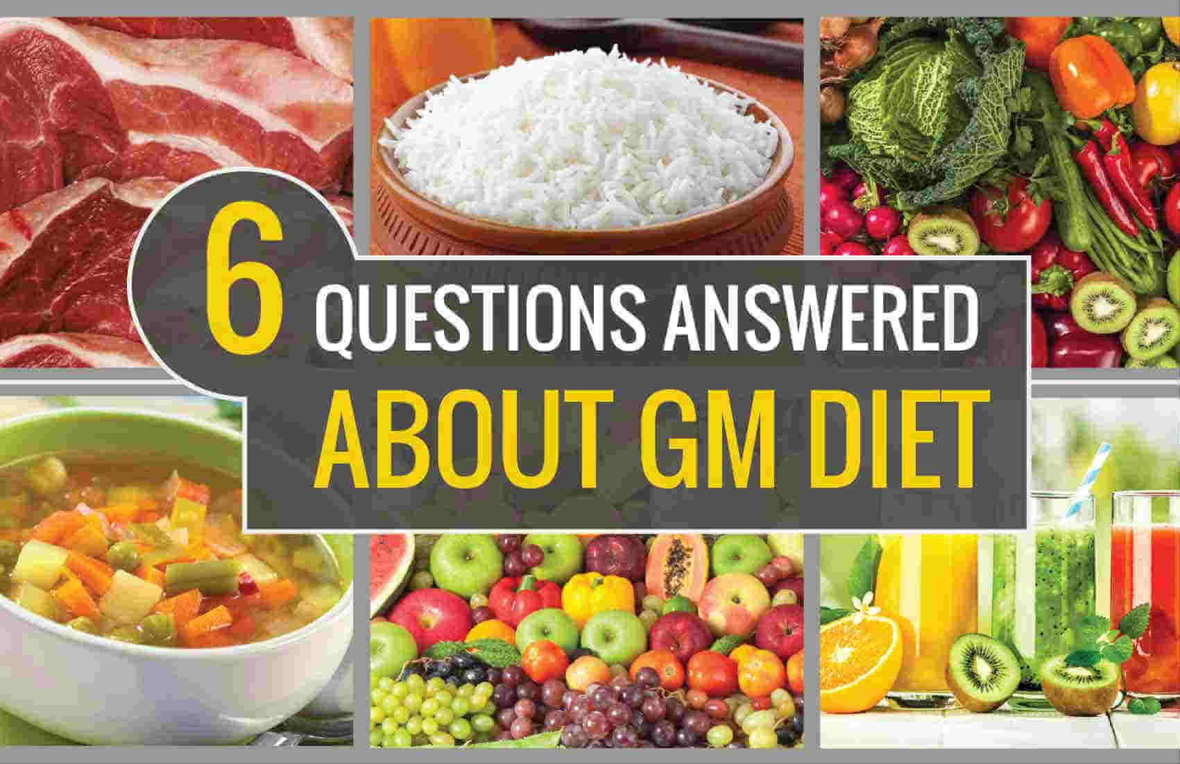 GM Diet Plan Lose Weight In Just 7 Days Possible