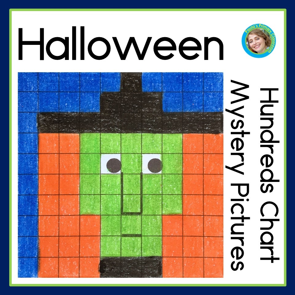 Free Halloween One Hundred Chart Printable