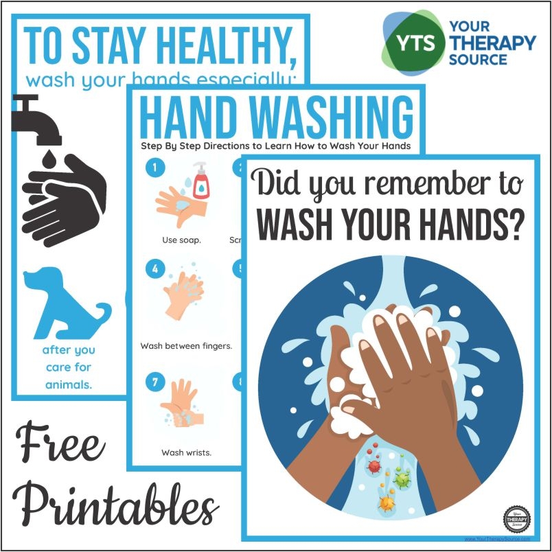 Printable Hand Washing Chart