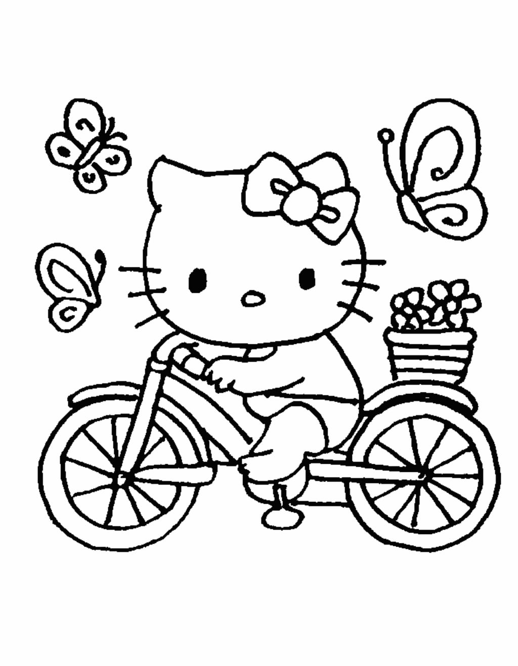 Hello Kitty Coloring Pages For Kids Free PDF Printables Art Hello Kitty Coloring Pages For Kids Free PDF Printables Art