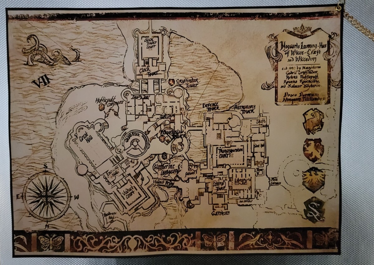 Hogwarts Map Printable