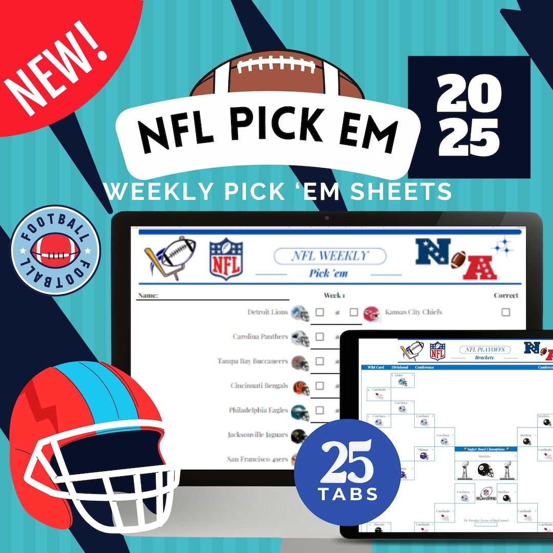 HOT Printable Nfl Weekly Pick Em App Football Weekly Pick em Pool With Points Printable Sheet Pro