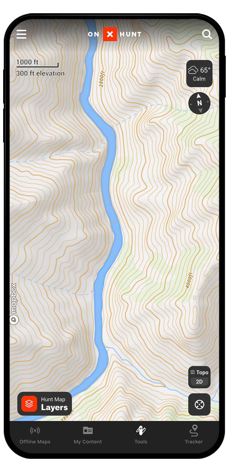How To Use OnX Hunt Topo Maps To Plan Your Route Find Water Game