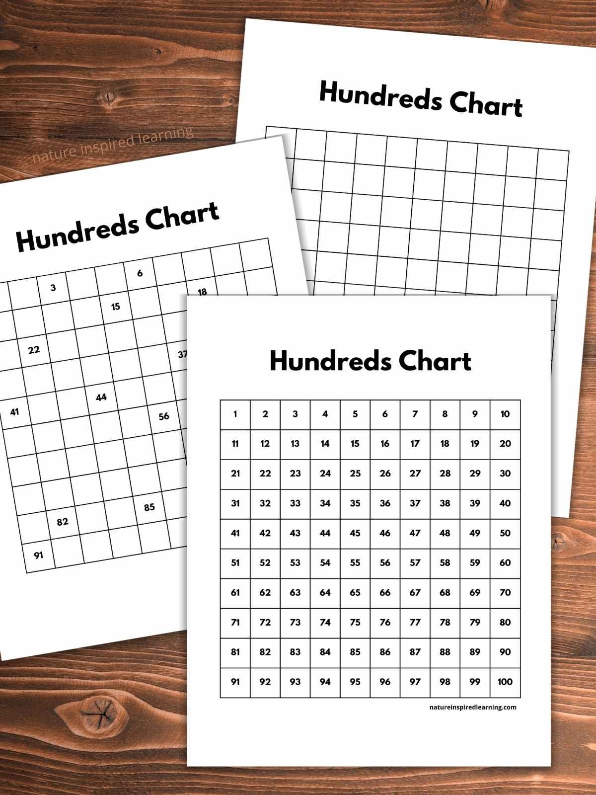 100's Chart Free Printable 100's Chart Free Printable