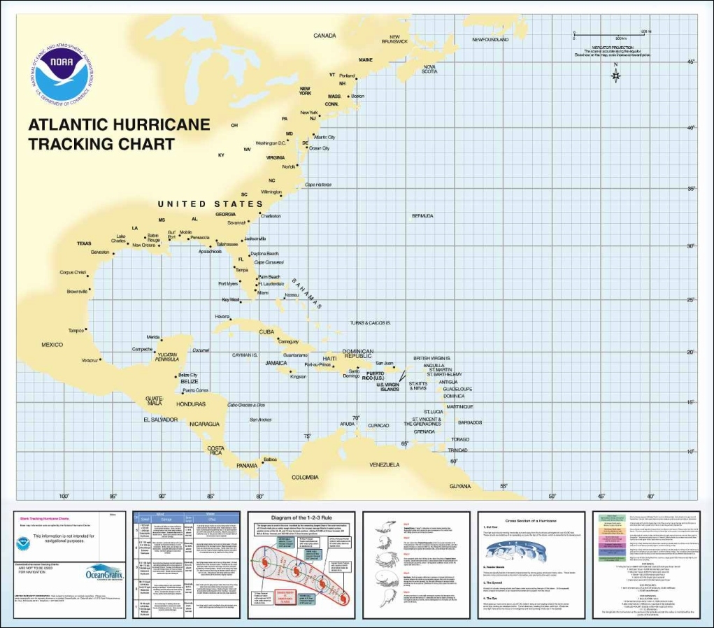 Printable Hurricane Tracking Chart