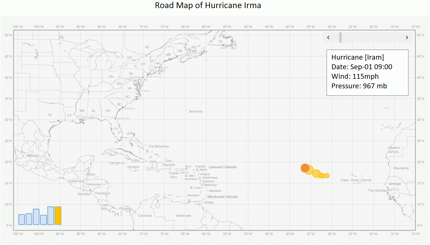 I Made A Dynamic Hurricane Map With Excel FineReport I Made A Dynamic Hurricane Map With Excel FineReport