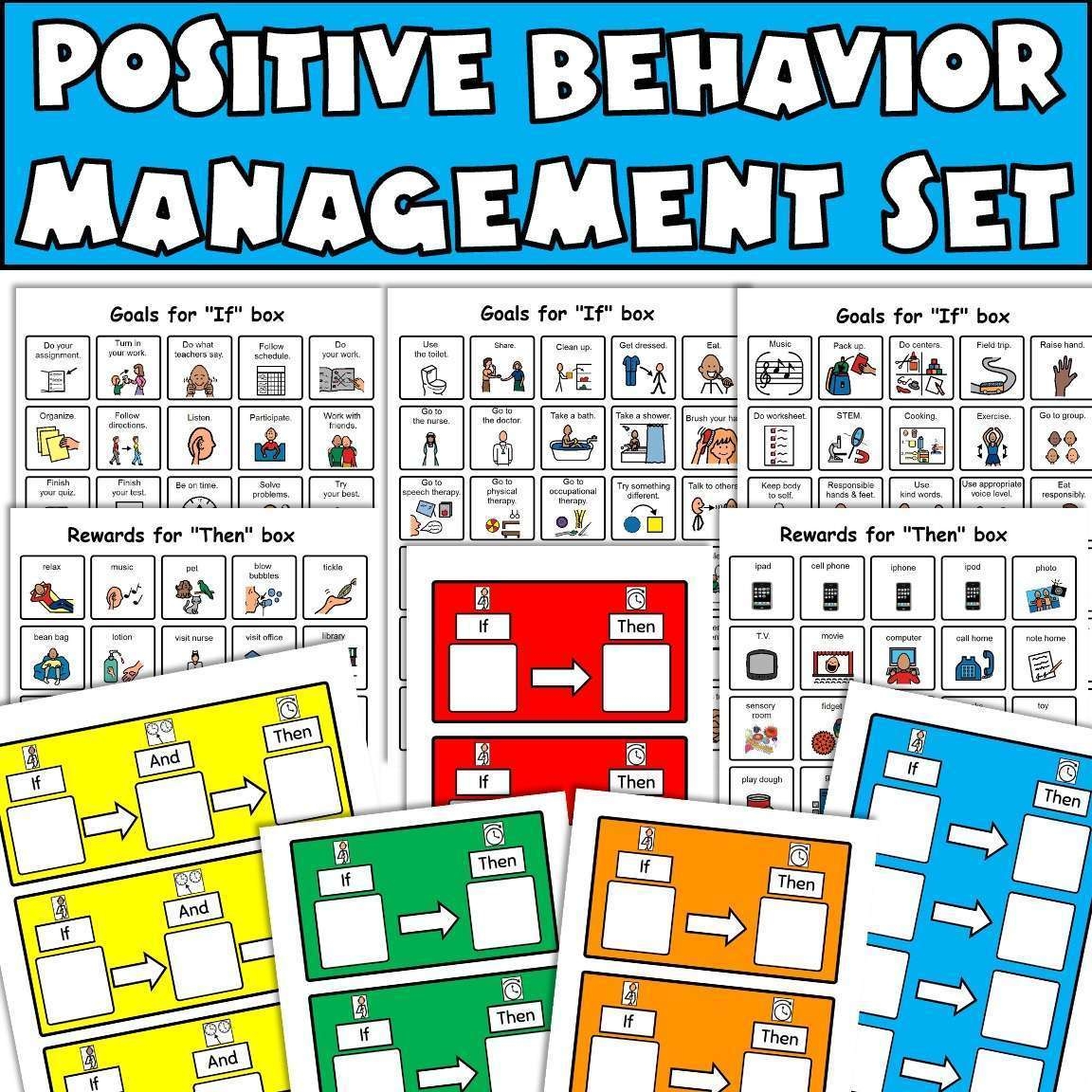 If Then Chart Visual Behavior Incentive Board Caroline Koehler At Celavora Education