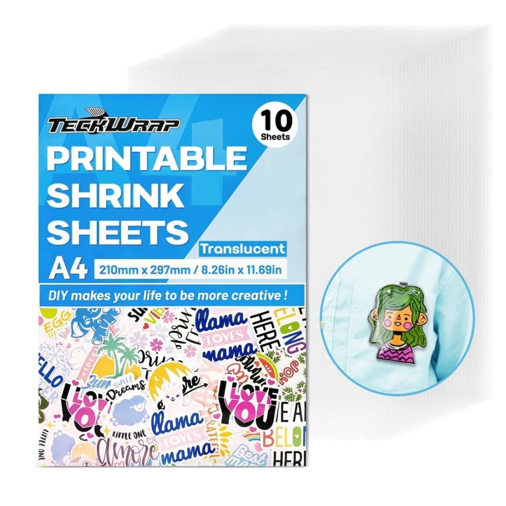 Inkjet Printable Shrink Sheets Faniat