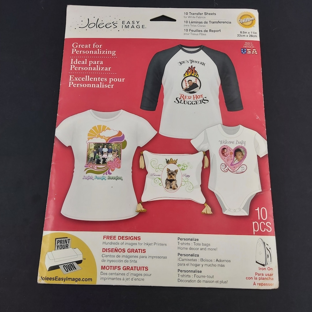 Inkjet Printer Iron On Sheets Michaels Inkjet Printable Iron on Light Fabrics Heat Transfer Paper