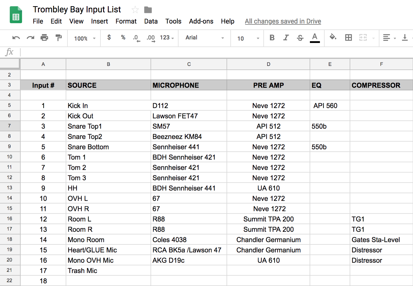 Input List Download Brian Dane Hansen