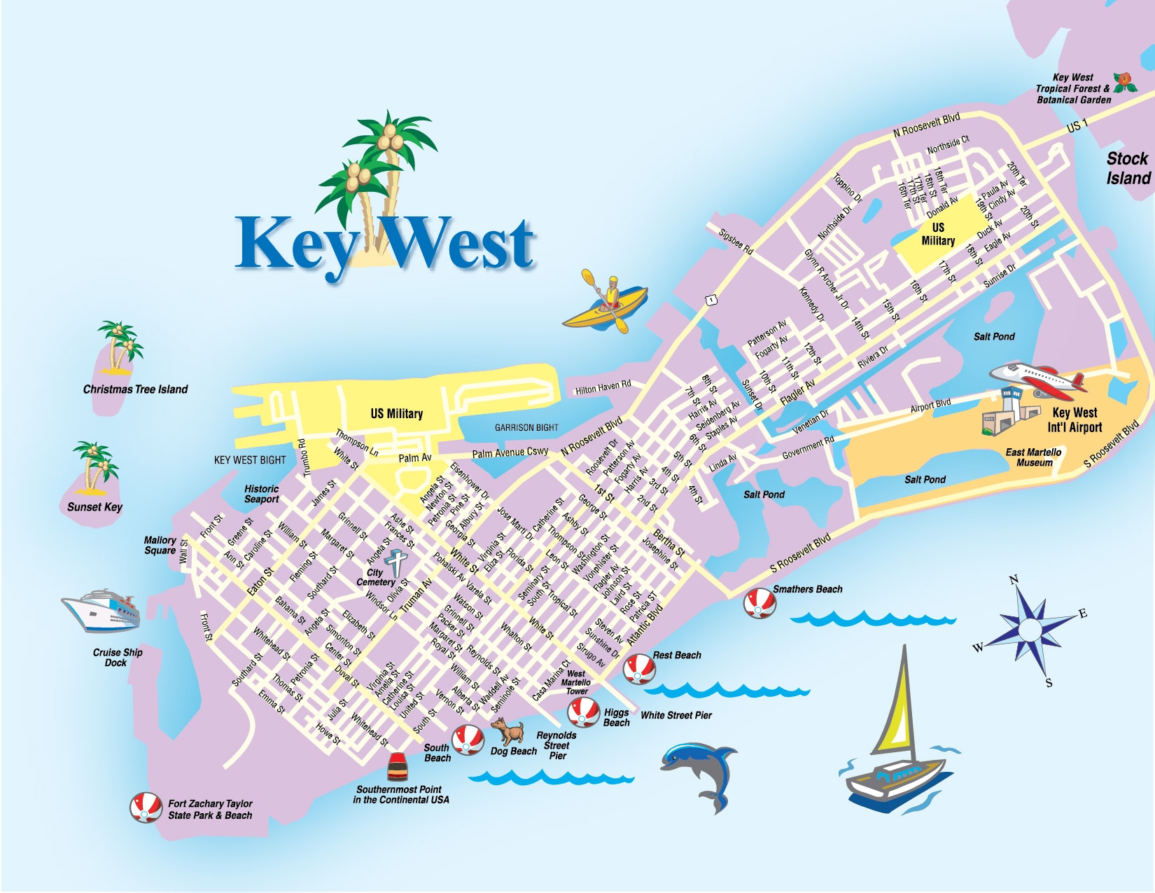 Keys Key West Map PDFs DESTINATION Keys Key West Map PDFs DESTINATION