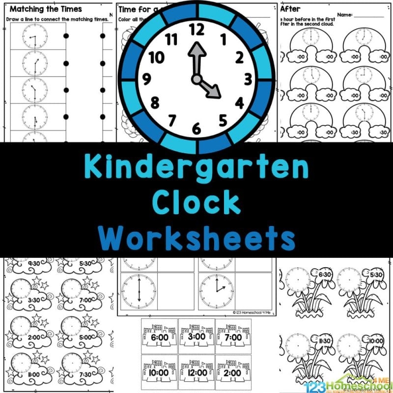 Learning To Tell Time Worksheets Printables