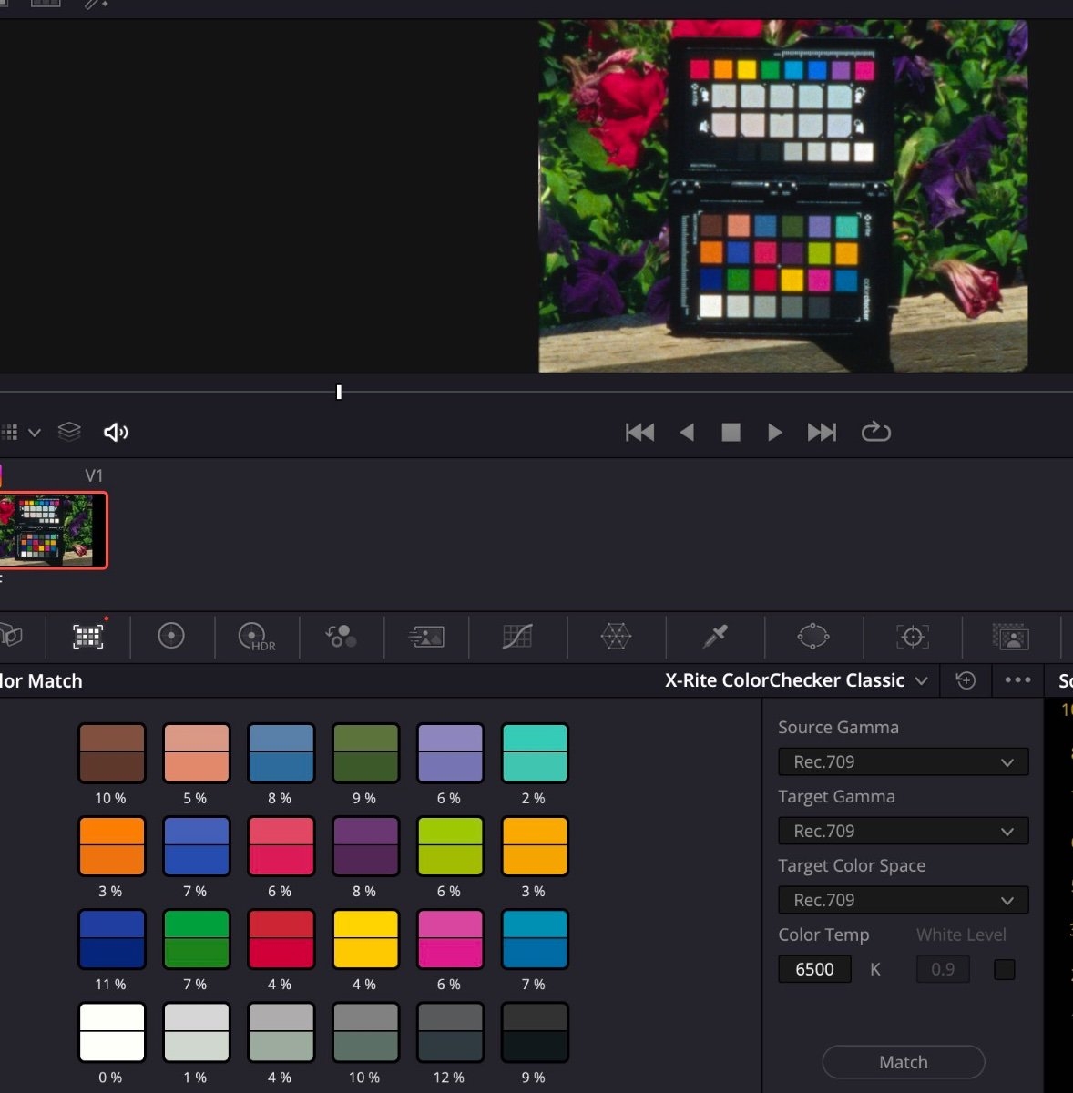 Printable Color Chart For Film