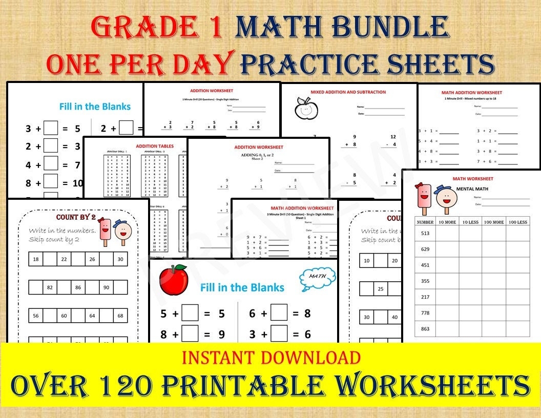 Kumon Math Sheets Etsy