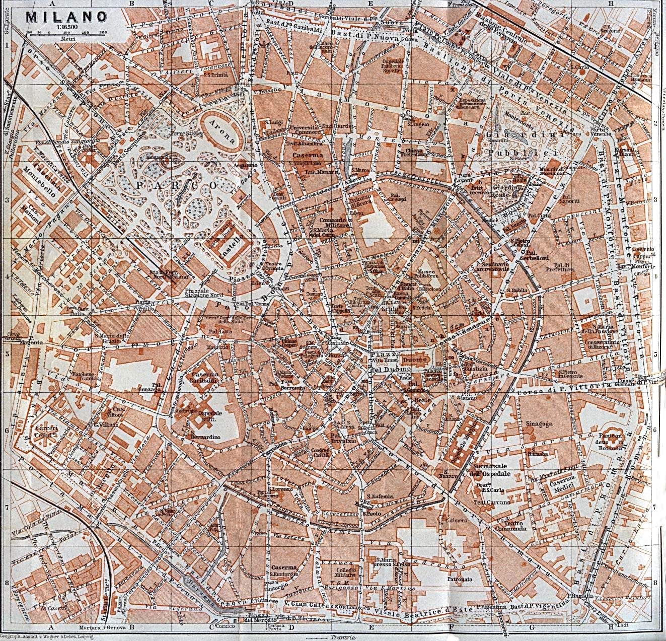 Large Milan Maps For Free Download And Print High Resolution And Detailed Maps Large Milan Maps For Free Download And Print High Resolution And Detailed Maps