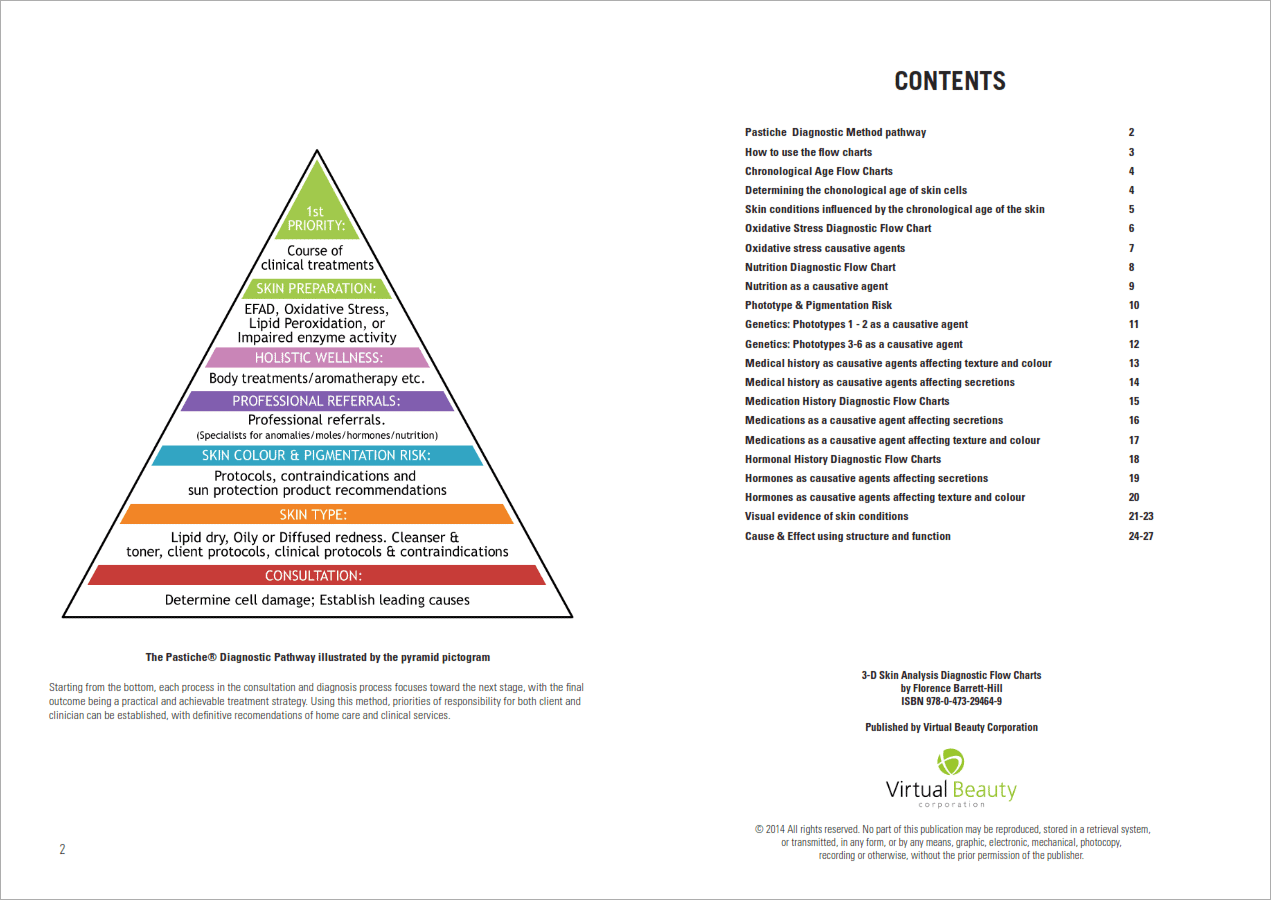 Printable Skin Analysis Chart