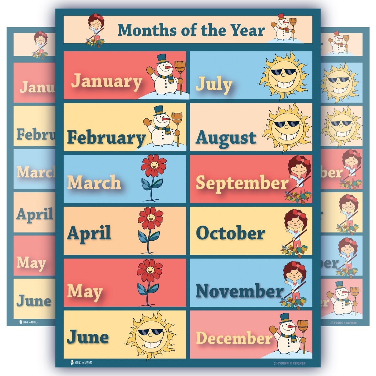 Seasons Chart Printable