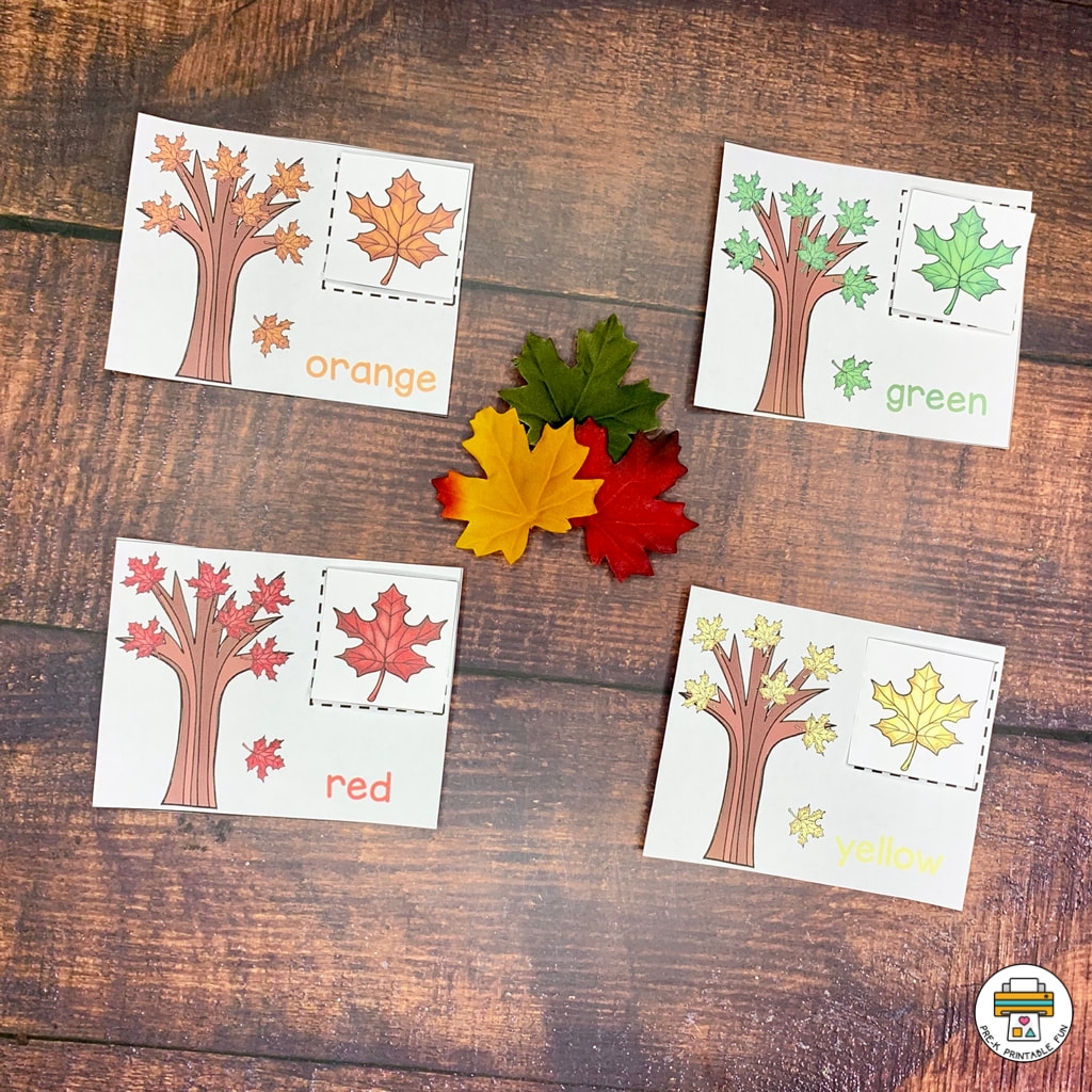Leaves Trees Activity Pack Pre K Printable Fun