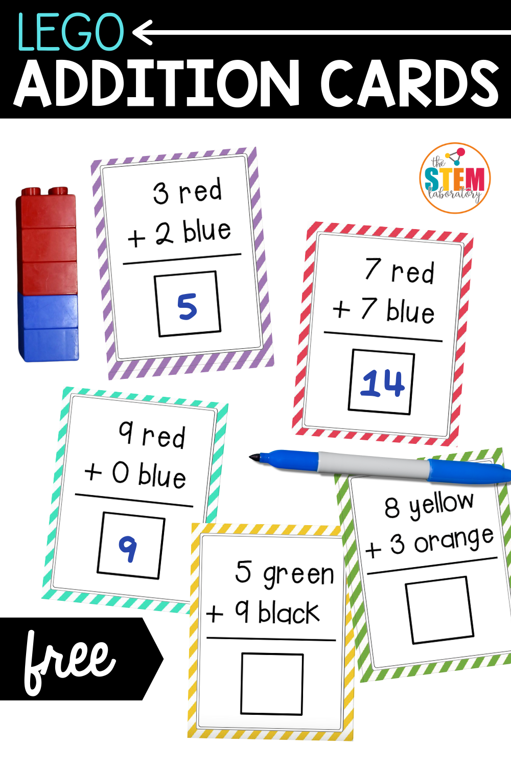Printable Lego Math Worksheets