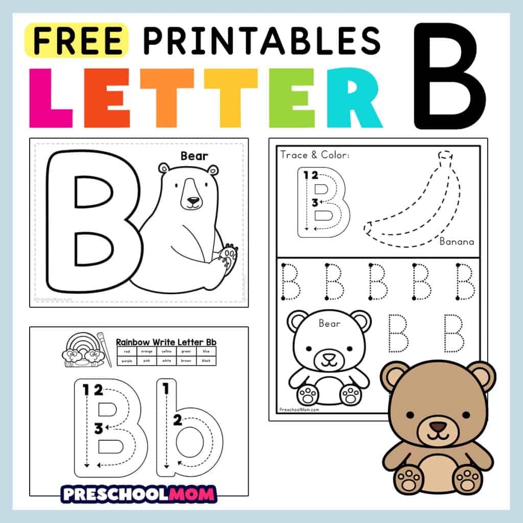 Free Printable Worksheets Preschool