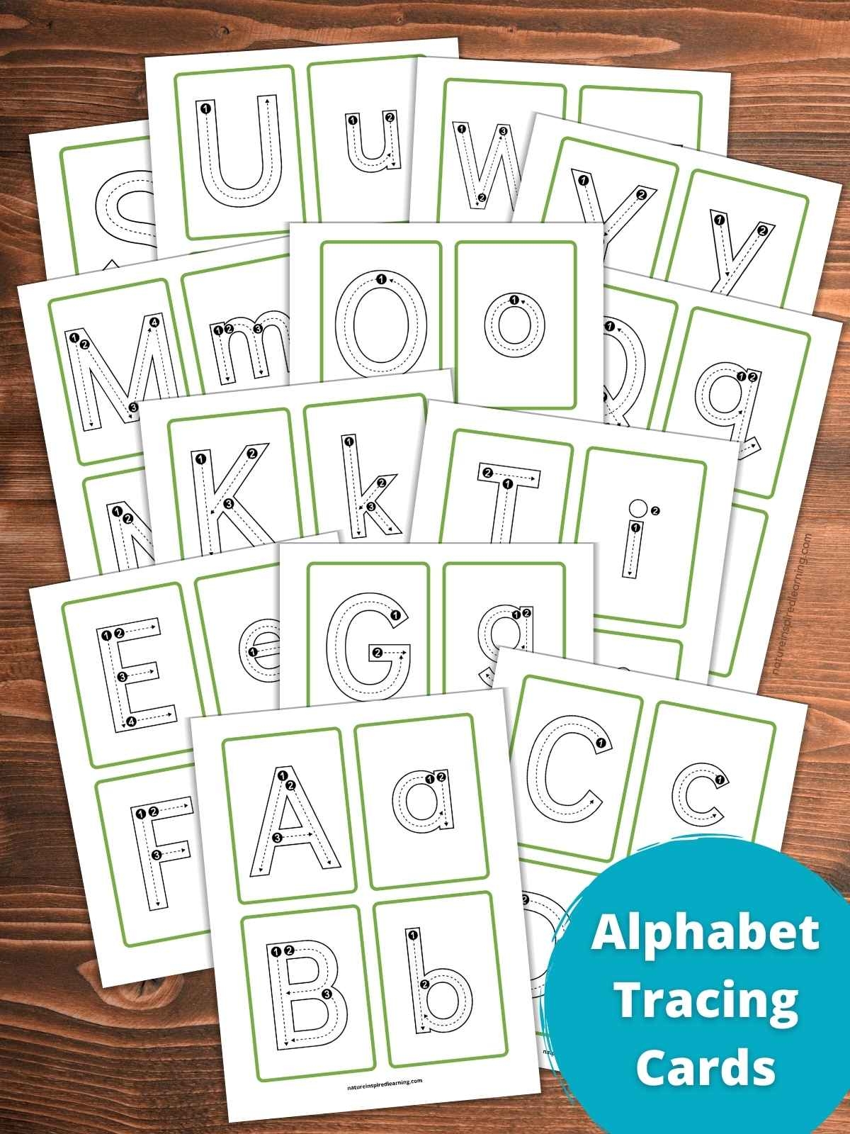 Letter Formation Cards Free Printable Set Letter Formation Cards Free Printable Set