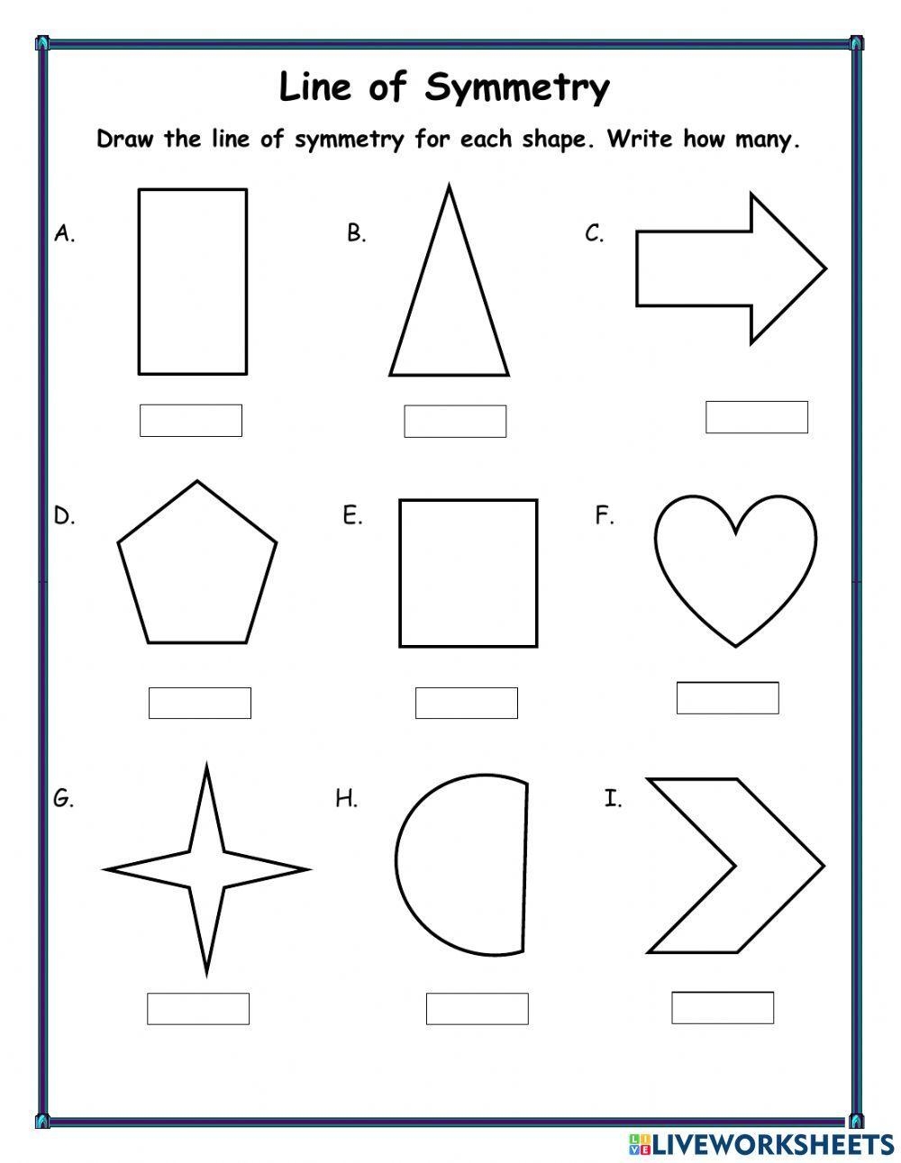 Line Of Symmetry Live Worksheets Worksheets Library Line Of Symmetry Live Worksheets Worksheets Library