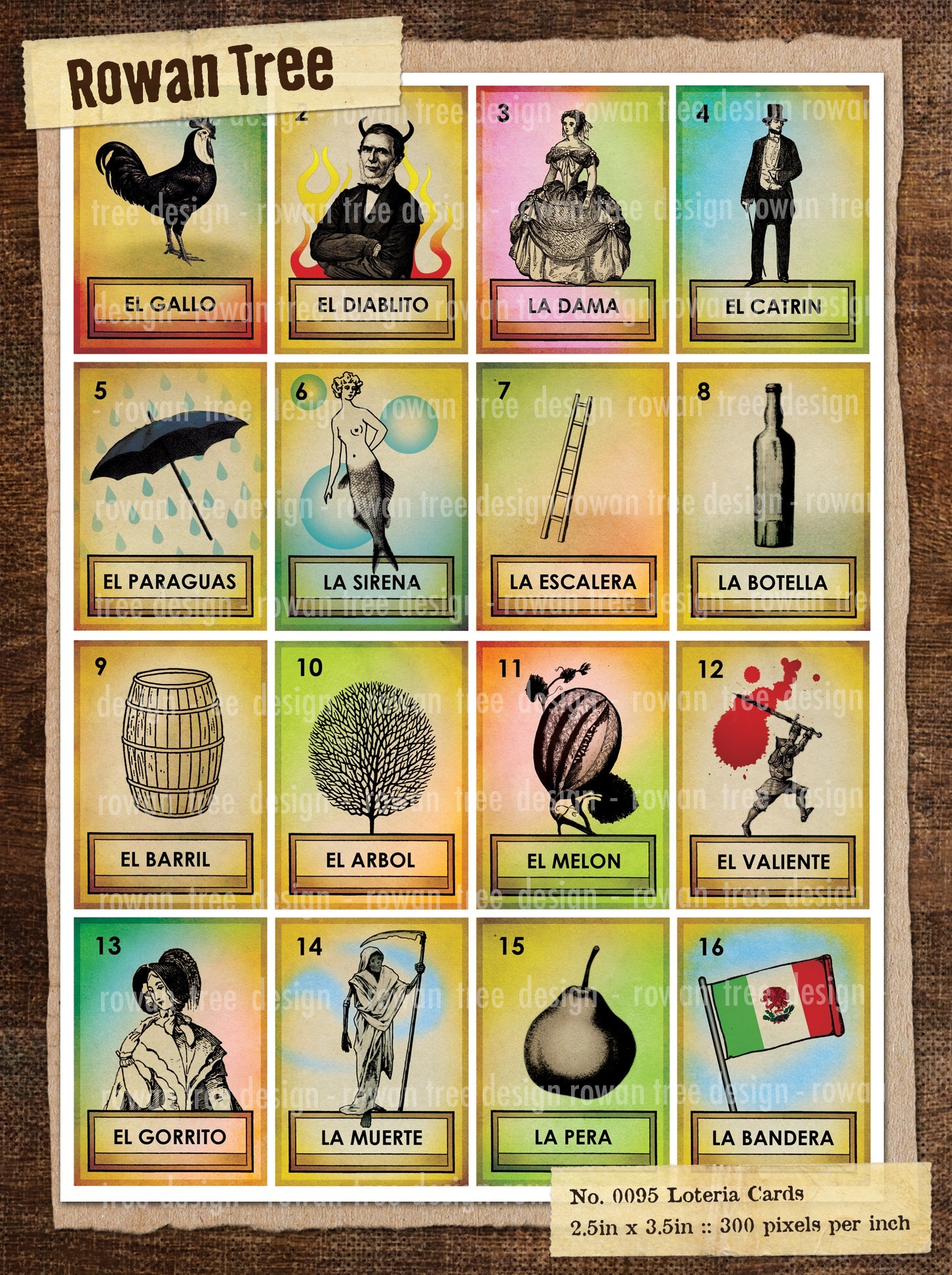 Loteria Sheets To Print Etsy