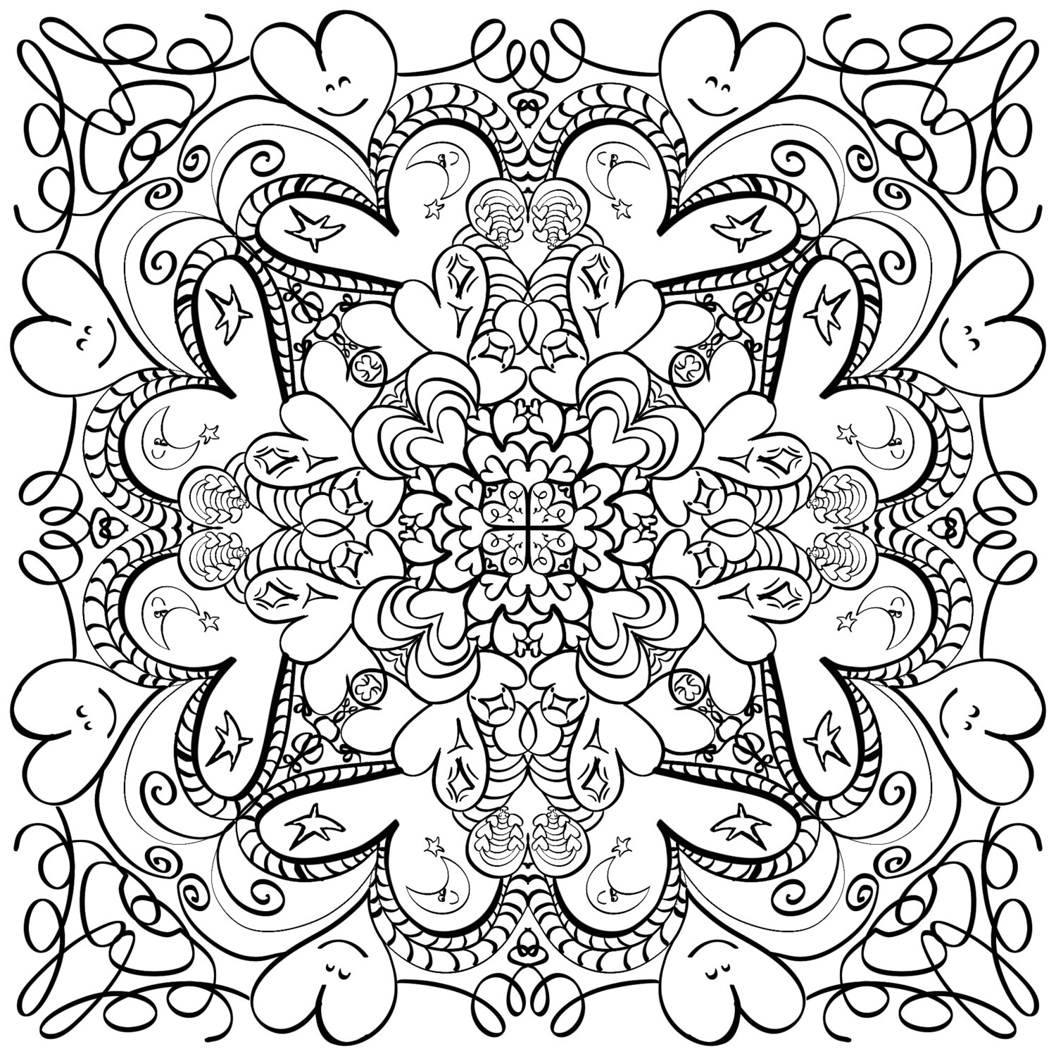 Printable Adult Coloring Sheets