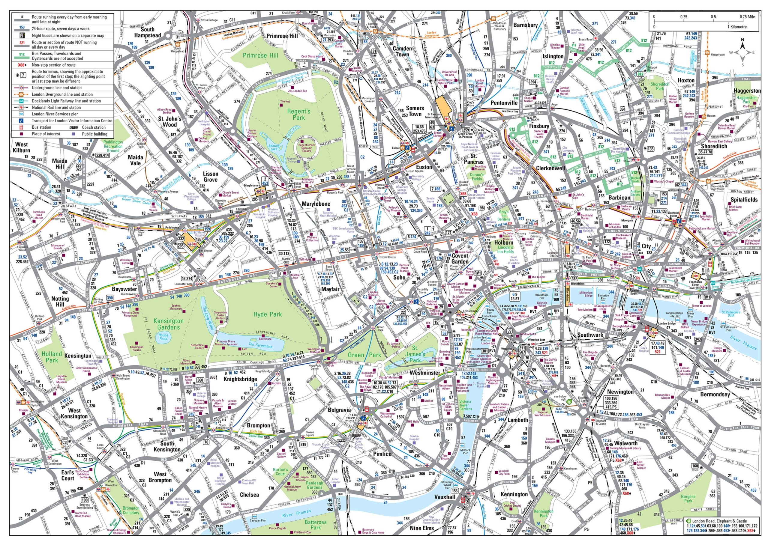 Map Of London Bus U0026 Night Bus Stations U0026 Lines Map Of London Bus U0026 Night Bus Stations U0026 Lines