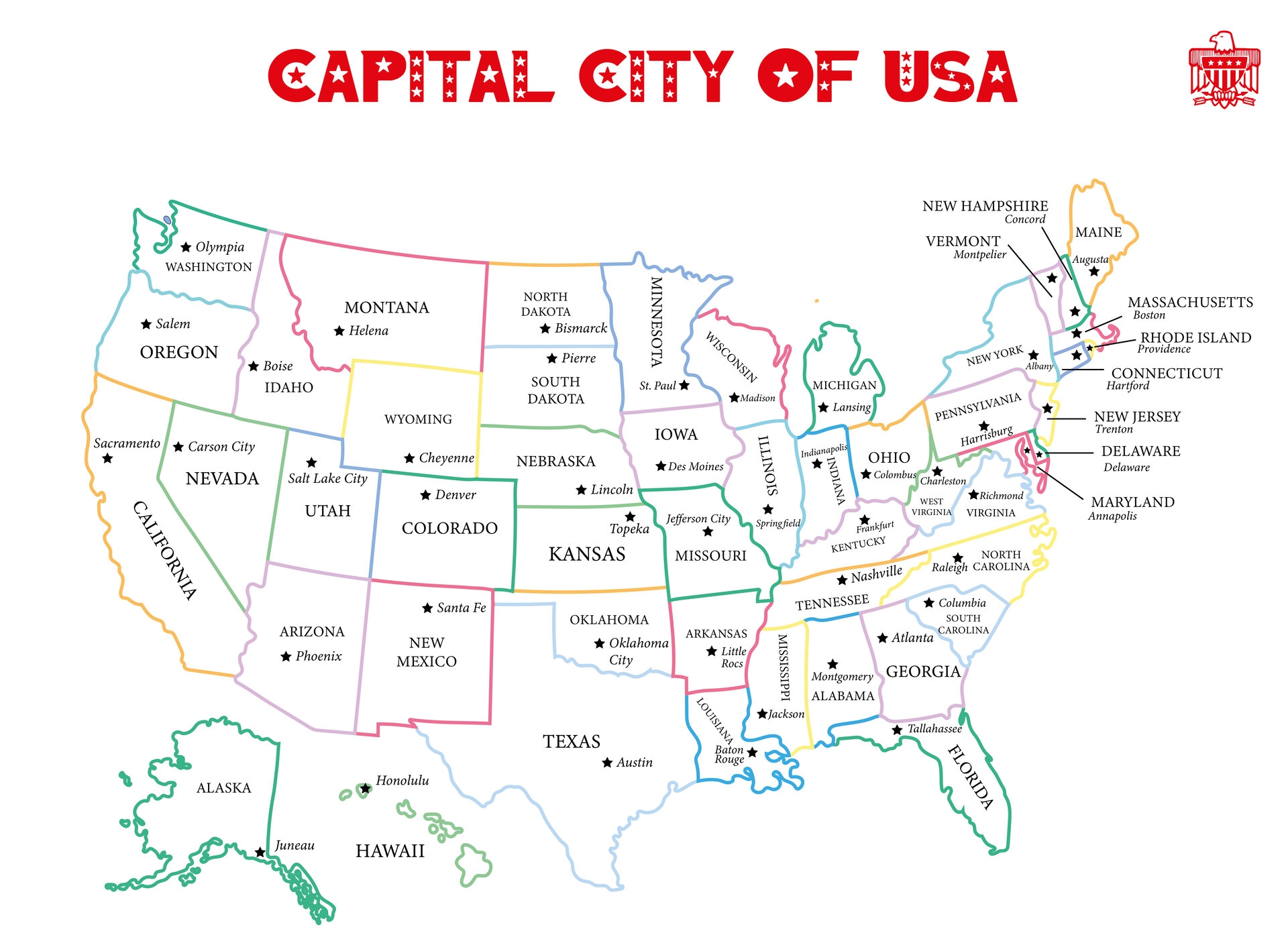 Map Of United States 15 Free PDF Printables Printablee Map Of United States 15 Free PDF Printables Printablee
